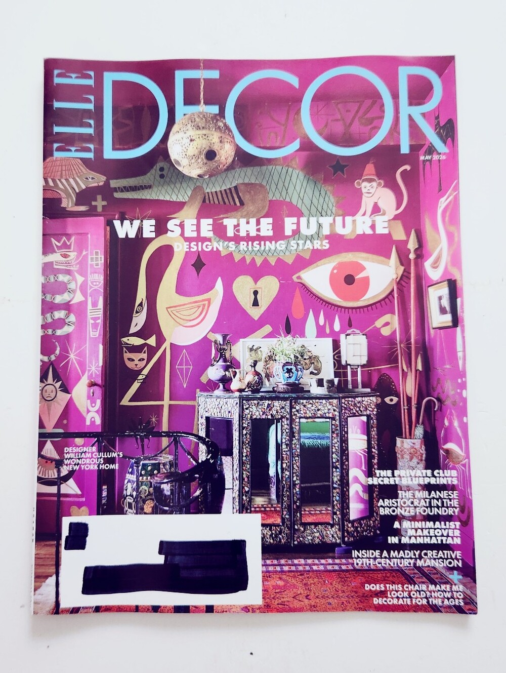 🍭7/$15 Elle Decor Magazine May 2026 We See The Future